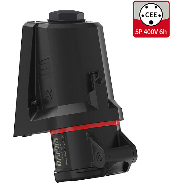 WALTHER-WERKE CEE NEO Wandsteckdose 16A 5P 6h IP54 FW110506CC
